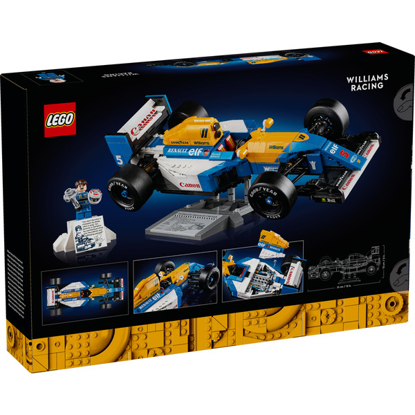 LEGO 10353 Icons Williams Racing FW14B і Найджел Менселл