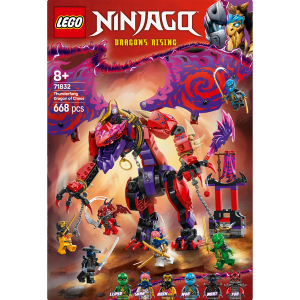Конструктор LEGO Ninjago Громовержець Дракон Хаосу