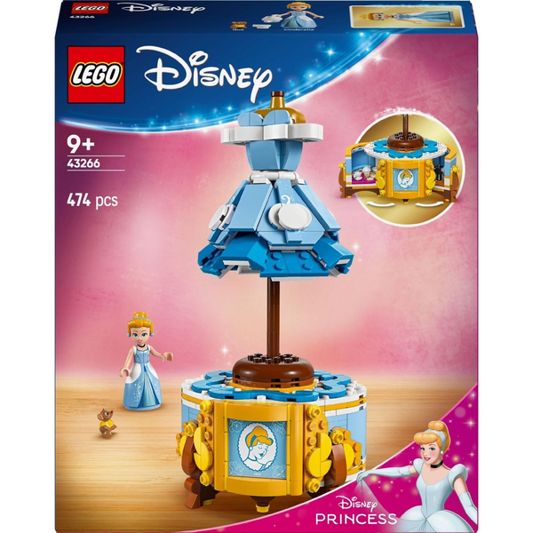 Блоковий конструктор LEGO Disney Сукня Попелюшки (43266)