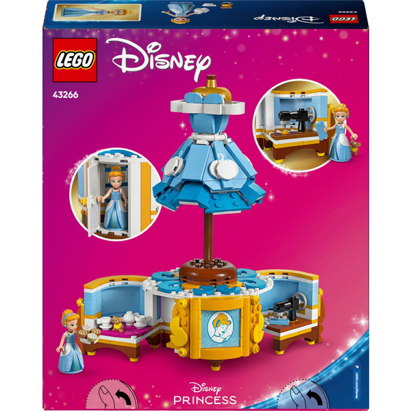Блоковий конструктор LEGO Disney Сукня Попелюшки (43266)