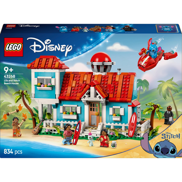 LEGO 43268 Disney Classic Пляжний будинок Ліло і Стич
