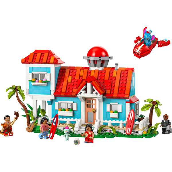 LEGO 43268 Disney Classic Пляжний будинок Ліло і Стич