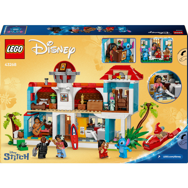 LEGO 43268 Disney Classic Пляжний будинок Ліло і Стич