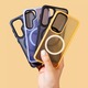 Чeхол-накладка Wave Matte Insane Case with Magnetic Ring для Samsung Galaxy S24 SM-S921 Midnight Blue