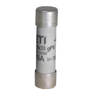 Запобіжник ETI, CH 10x38 gPV  1A 1000V (30kA)