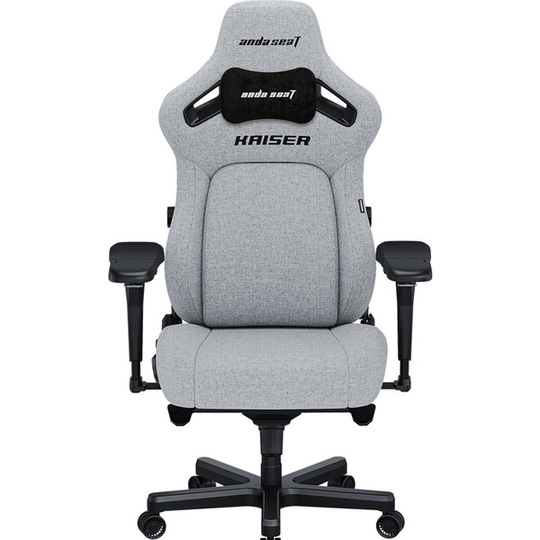 Крісло для геймерів Anda Seat Kaiser 4 Size XL Fabric Gray (AD12YDDC-XLL-20-G-CF)
