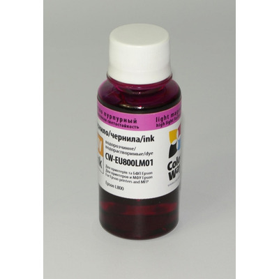 Чернила светостойкая CW Epson L800 (Light Magenta) (CW-EU800LM01) 100мл