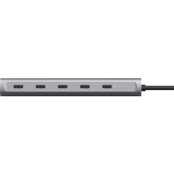 Мультипортовий адаптер Trust Halyx 5-Port USB-C Hub (25136)