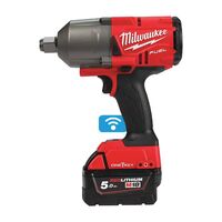 Гайковерт ударный аккумуляторный Milwaukee M18 ONEFHIWF34-502X 18В АКБ 2х5А·час 0-1800об·мин 2034Нм 3/4" ЗП M12-18FC кейс 3.5кг