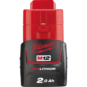 Аккумулятор Milwaukee Redlithium M12 12В, 2А·час, 0.178кг