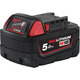 Аккумулятор Milwaukee Redlithium M18 18В, 5А·час, 0.8кг
