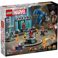 Конструктор LEGO Super Heroes Лаборатория Железного Человека: зал брони
