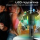 Микрофон для караоке Promate VocalMic Bluetooth LED Black