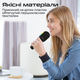 Микрофон для караоке Promate VocalMic Bluetooth LED Black