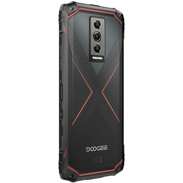 Смартфон Doogee Blade10 Pro 6.56 HD+ /6GB/256GB/ T606 / 5150mAh / 50+8Мп / NFC/IP68/IP69K Black/Red