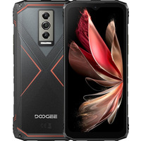 Смартфон Doogee Blade10 Pro 6.56" HD+ /6GB/256GB/ T606 / 5150mAh / 50+8Мп / NFC/IP68/IP69K Black/Red