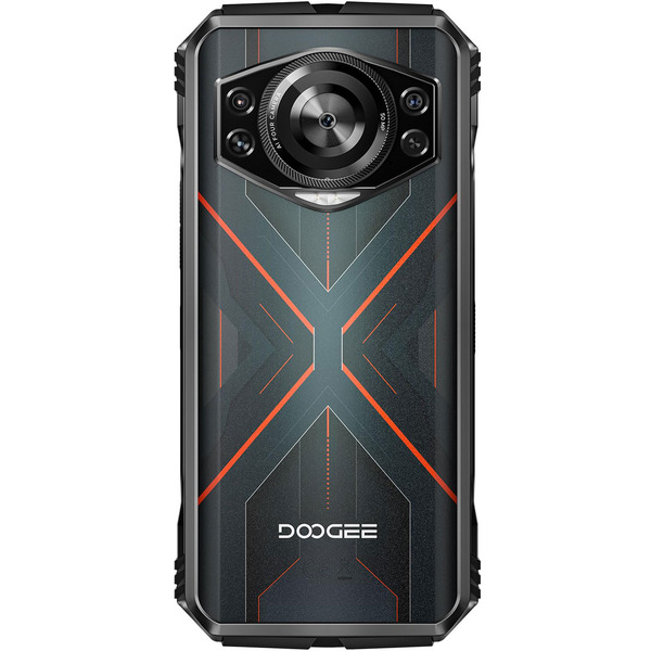 Смартфон Doogee S cyber 6.58 FHD+ /8GB/256GB/ T606 / 10800mAh / 50+16Мп NFC/IP68/IP69K Black