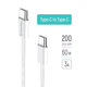 Кабель ColorWay USB Type-C - USB Type-C (M/M), 3.0 А, 2 м, Gray (CW-CBPDCC068-GR)