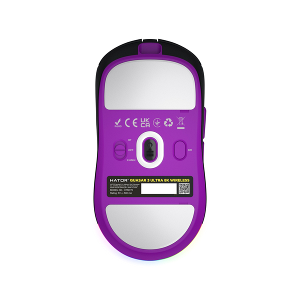 Миша Hator Quasar 3 Ultra 8K Wireless Black (HTM770)