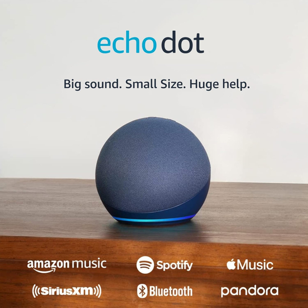 Портативна колонка Amazon Echo Dot (5th Gen) Smart Speaker with Alexa Deep Sea Blue_JP