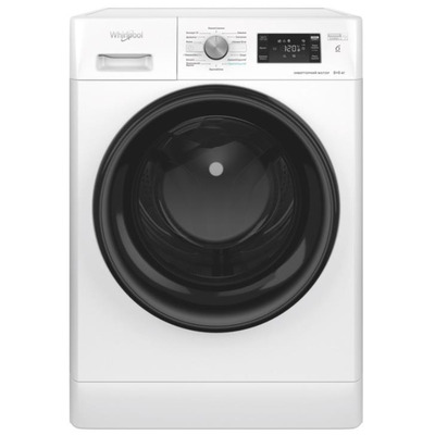 Стирально-сушильная машина Whirlpool фронтальная, 8(6)кг, 1400, A, 60см, дисплей, пар, инвертор, белый