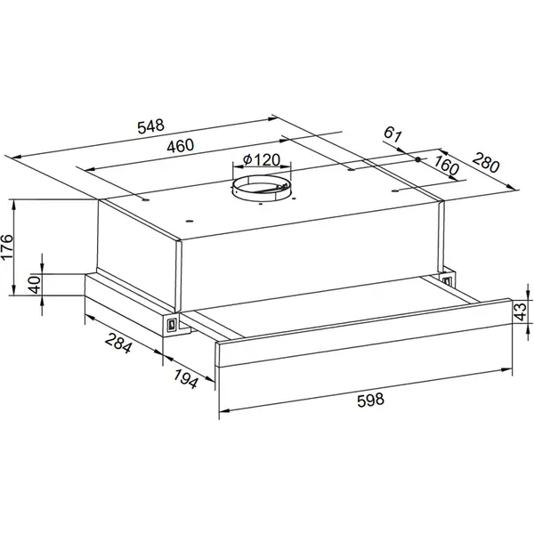 Назва товару: Витяжка Hansa OTP6233IH