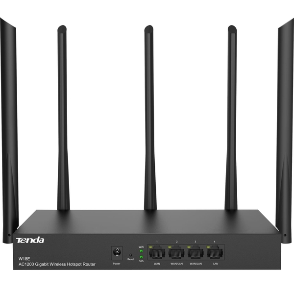 Бездротовий маршрутизатор (роутер) Tenda W18e