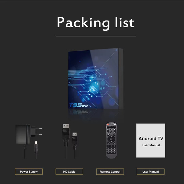 Медиаплеер T95 T95W2 2/16