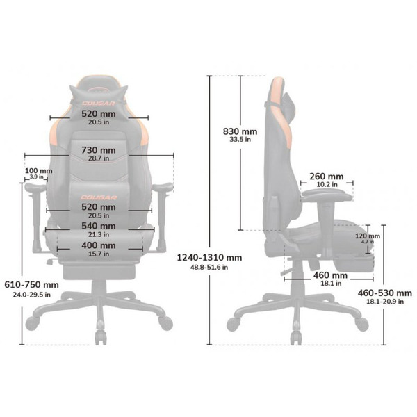 Кресло для геймеров Cougar Explore Neo