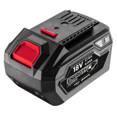 Акумулятор GRAPHITE Energy+, 18В, 6А·год, (58G086)