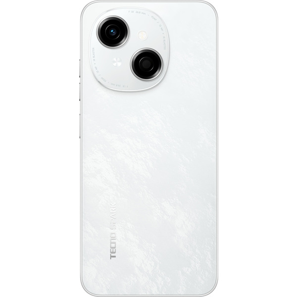 Смартфон Tecno Spark Go 1 (KL4) 3/64GB Glittery White (4894947036446)