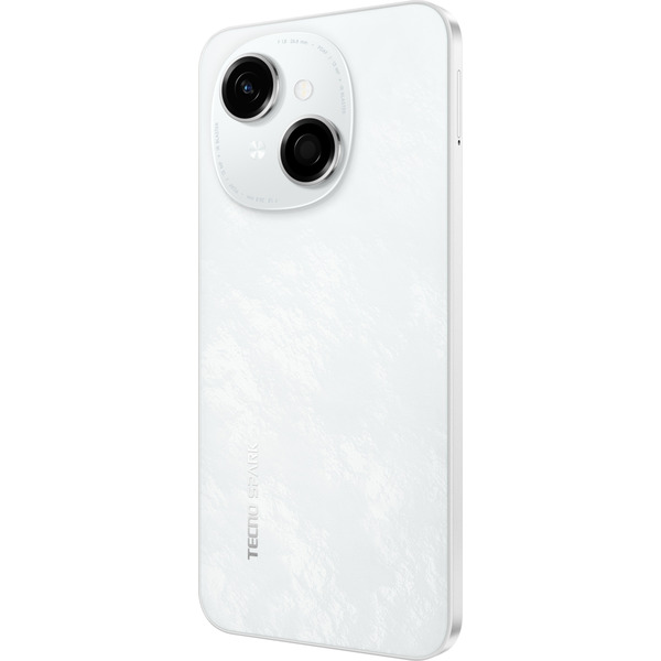 Смартфон Tecno Spark Go 1 (KL4) 3/64GB Glittery White (4894947036446)