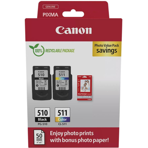 Комплект Canon No.510: Картридж Canon PG-510Bk/CL-511 кол. Multi Pack