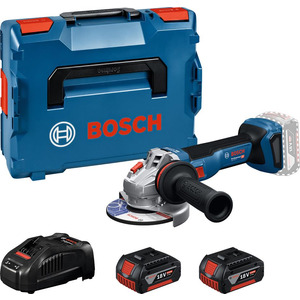 Шлифмашина угловая аккумуляторная Bosch GWS 18V-11 125мм 18В 2x5А·час 0-9000об·мин 1.7кг кейс ЗП GAL1880CV