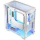 Корпус LogicConcept DART PRO ARGB MINI WHITE MESH fans 3x120mm без БЖ mATX