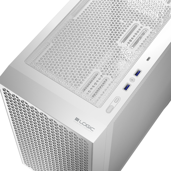 Корпус LogicConcept DART PRO MINI WHITE MESH fans AM-DART-PRO-0000-20