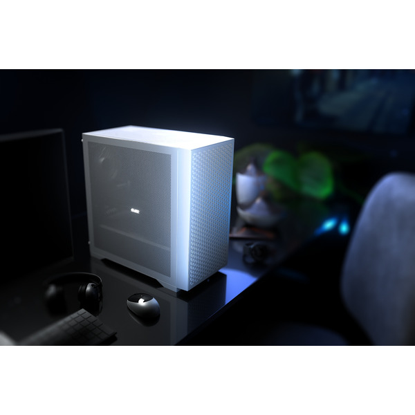 Корпус LogicConcept DART PRO MINI WHITE MESH fans AM-DART-PRO-0000-20