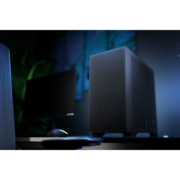 Корпус LogicConcept DART PRO MINI BLACK MESH fans 3x120mm без БЖ mATX