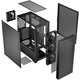 Корпус LogicConcept DART PRO MIDI BLACK MESH fans 4x120mm без БЖ ATX