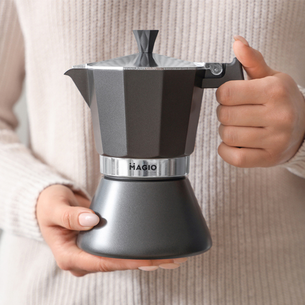 Кофеварка Magio MG-1006: Профессиональная гейзерная кофеварка