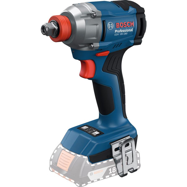 Гайковерт ударний Bosch GDX 18V-285 18В до 3600об·хв 285Нм квадрат 1/2" ЗП 1.1кг