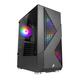 Корпус 1stPlayer F3-A-BK-4F1 Black без БЖ