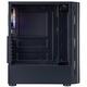 Корпус 1stPlayer D4-BK-4F1 Black без БП