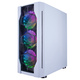 Корпус 1stPlayer D4-WH-4F1-W White без БП