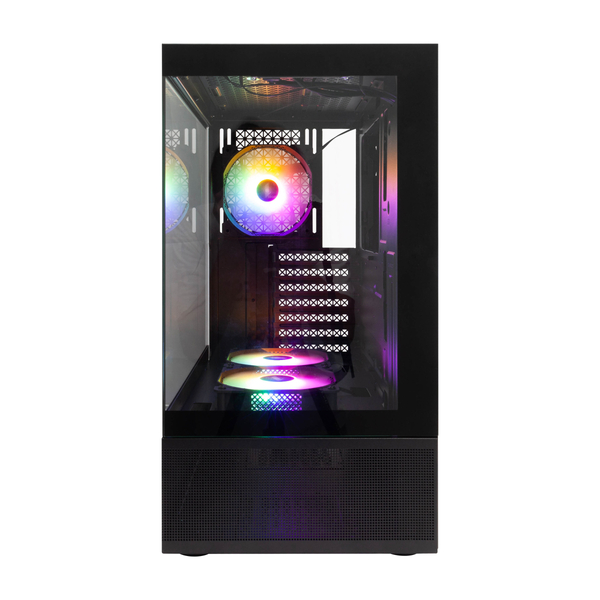 Корпус 1stPlayer Mi7-A-BK-2F7R-1F7