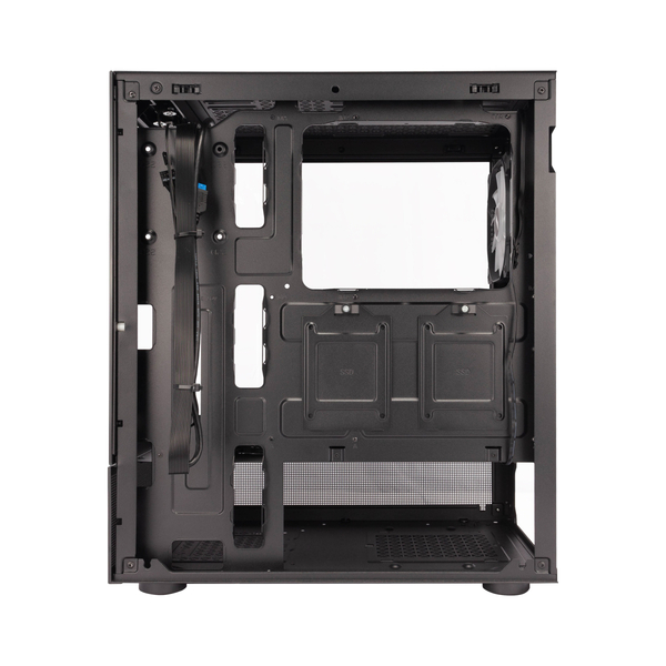 Корпус 1stPlayer Mi7-A-BK-2F7R-1F7