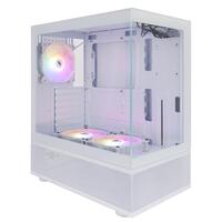 Корпус 1stPlayer Mi7-A-WH-2F7R-W-1F7-W White без БП