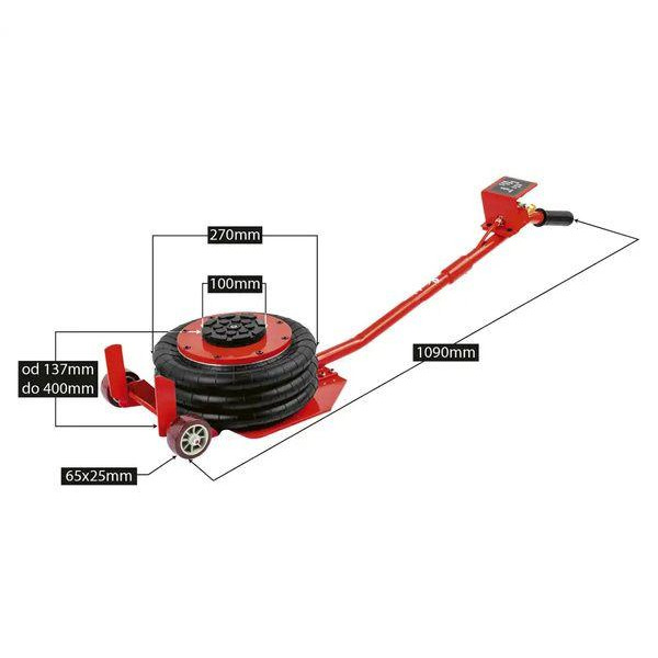 Pневматичний домкрат 3,5 т REDATS LS-220