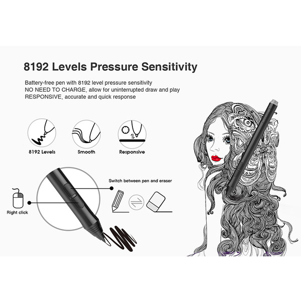 Графічний планшет Veikk A50