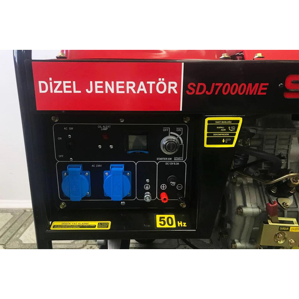Генератор дизельний SOLAX SDJ7000ME
